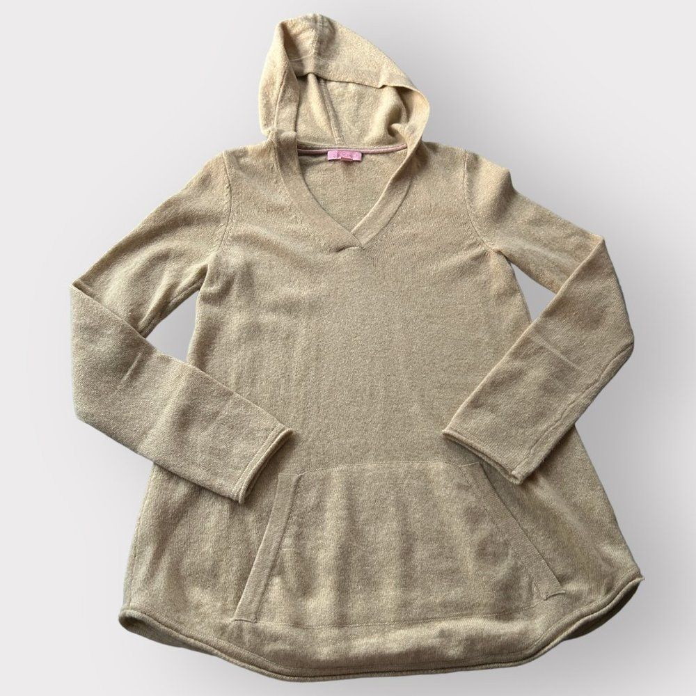 Lilly Pulitzer Cream Hooded Sweater